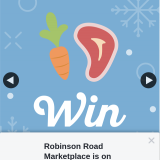 Robinson Road Marketplace – Win a $150 T-Bones Fresh Food Market Voucher