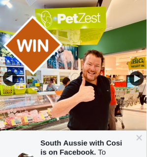 South Aussie With Cosi – Win One of Five $100 Petzest Vouchers