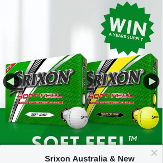 Srixon Australia – Win a Year’s Supply (prize valued at $6)