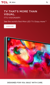 TCL – Win In this Promotion (except for Sa Residents). (prize valued at $3,596)