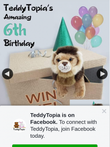 TeddyTopia – Win National Geographic Lion