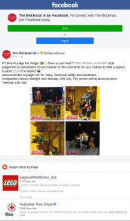 The Brickman – Win a Signed Custom Lego