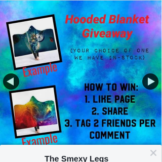 The Smexy Legs Boutique – Win Hooded Blanket
