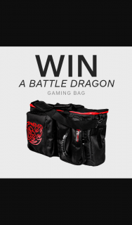 Thermaltake ANZ – Win a Battle Dragon Gaming Bag