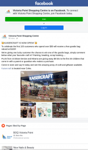Victoria Point Shopping Centre – Win One of The Goodie Bags (prize valued at $100)