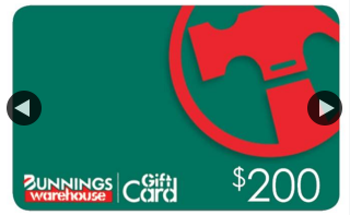 Win a $200 Bunnings Gift Card &#128525&#128293&#128293 Simply Like (prize valued at $200)