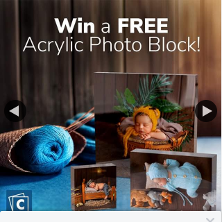 Win a Free Acrylic Photo Block