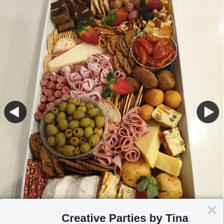 Win a Large Antipasto Box Or 1/20 Smaller Boxes Creative Parties By Tina