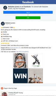 Win Our Best-Selling Rover Pram