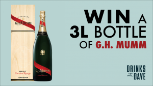Drinks with Dave – Win a bottle of G.H. Mumm champagne valued at $299
