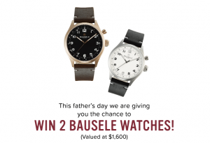 French Connection – Win 2 Bausele watches