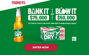 Lion-Beer, Spirits & Wine – TED X LMG On Pack – Win $75,000 in the bank OR $50,000 to spend now