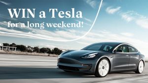 Macquarie Centre – Win a Tesla for a long weekend