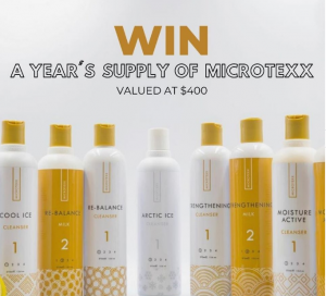 Microtexx – Win a Year supply of Custom Australian Haircare valued at $400