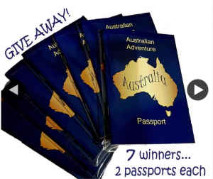 Australian Adventure Passport-Rothwell Publishing – Win One of Seven Packs of Two Passports