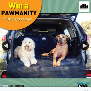Australian Dog Lover – Win a Fabulous Pawmanity Suv Liner for #fathersday2020 Worth $149. (prize valued at $149)