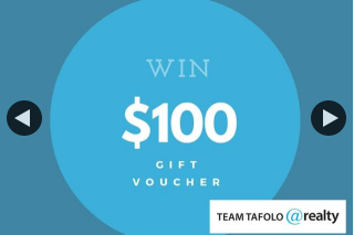 Ben Tafolo – Win $100 Gift Voucher of Your Choice (prize valued at $100)