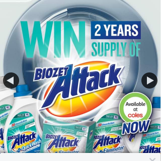 Biozet Attack – Win a 2-year Supply of Biozet Detergents
