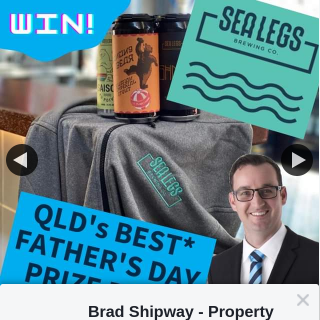 Brad Shipway Property Geebung – Win a Mixed Pack of Limited-Edition Beers and The Limited-Edition Sealegs Brewing Hoodie (prize valued at $175)