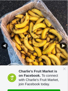 Charlie’s Fruit Market Everton Park – Win a Box of Bananas Must Collect