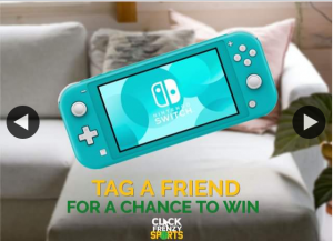 Click Frenzy – Win a Nintendo Switch Lite