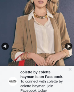 Colette by Colette Hayman – Win 1 of 2 $50 Vouchers to Use at The Online Store (prize valued at $100)