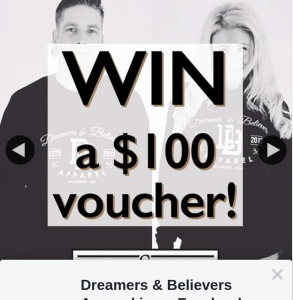 Dreamers & Believers – Win a $100 Dreamers & Believers Voucher to Spend on Our New Range