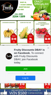 Fruity Discounts DBay – Win $100 Store Voucher (prize valued at $100)