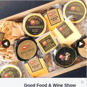 Good Food & Wine Show – Win a Delicious Gourmet Pack of Udder Delights Cheese Delivered Straight to Your Door Including