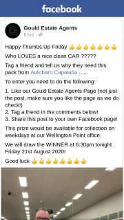 Gould Estate Agents – Win an Autobarn Pack