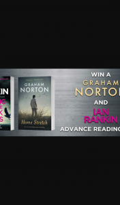 Hachette – Win an Advanced Reading Copy of Graham Norton and Ian Rankin’s Upcoming Books