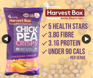 Harvest Box – Win a Box of Cheddar Cheese Chickpea Crisps