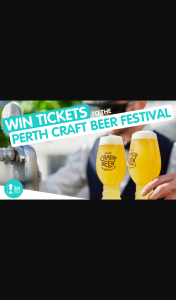 Hit 92.9 – Win Tickets to The Perth Craft Beer Festival