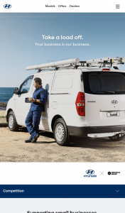 Hyundai – Win The First Prize (prize valued at $52,000)