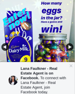 Lana Faulkner Real Estate Agent – Win a Jar Full of Eggs