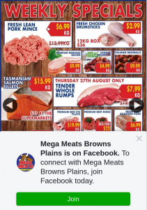 Mega Meats Browns Plains – Win a $200 Store Voucher (prize valued at $200)