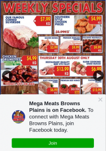 Mega Meats Browns Plains – Win a $200 Voucher (prize valued at $200)