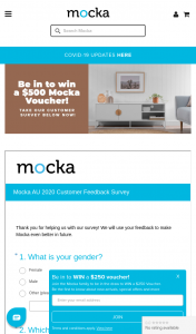 Mocka Australia – 1 X $500 Electronic Mocka Gift Voucher (prize valued at $500)