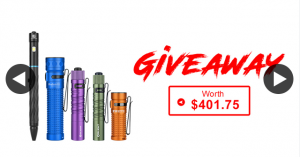 Olight Australia – Win a Meg Package (prize valued at $401)
