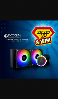 PLE Computers – Win an Id-Cooling Zoomflow 240x A-Rgb Aio Cpu Liquid Cooler Worth $129 (prize valued at $129)
