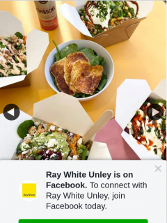 Ray White Unley – Win a $100 Voucher for Mr Potato Hyde Park (prize valued at $100)