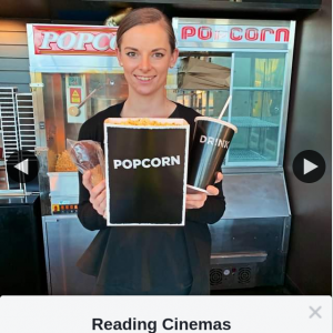 Reading Cinemas Auburn – Win a Large Combo & Choc Tops