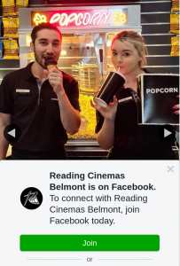 Reading Cinemas Belmont – Win a Large Combo & Choc Tops