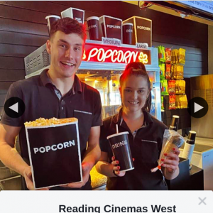 Reading Cinemas West Lakes – Win a Large Combo & Choc Tops