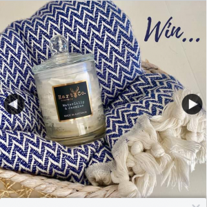 SAMMIMIS – Win Throw & Scented Candle