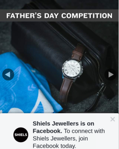 Shiels Jewellers – Win One of Two Fossil Father’s Day Gift Packs Valued at Over $320