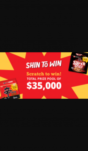 Shin Ramyun – Purchase specially marked pack to Spin & – Competition (prize valued at $35,000)