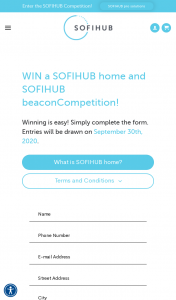 SofiHub – Win a Sofihub Home and Sofihub Beaconcompetition
