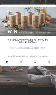 Stone & Grove – Win a Year’s Supply of Delicious (prize valued at $800)
