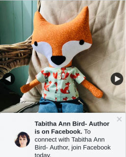 Tabitha Ann Bird Author – Win this Handmade Mr Fox Toy Is By Local Boonah Brand Ma and Pa Many More of These Gorgeous Creations Can Be Found at The Story Tree Cafe and Bookstore In Boonah